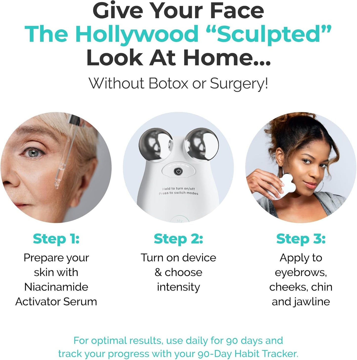 VisaSculpt™ | Microcurrent Facial Device
